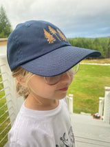 Three Pines® Embroidered Maine Youth Baseball Hat - The Woods Maine