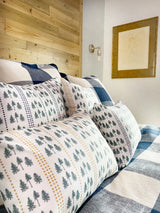 Three Pines® by The Woods Maine® Indoor/Outdoor Pillow | Maine Made - The Woods Maine
