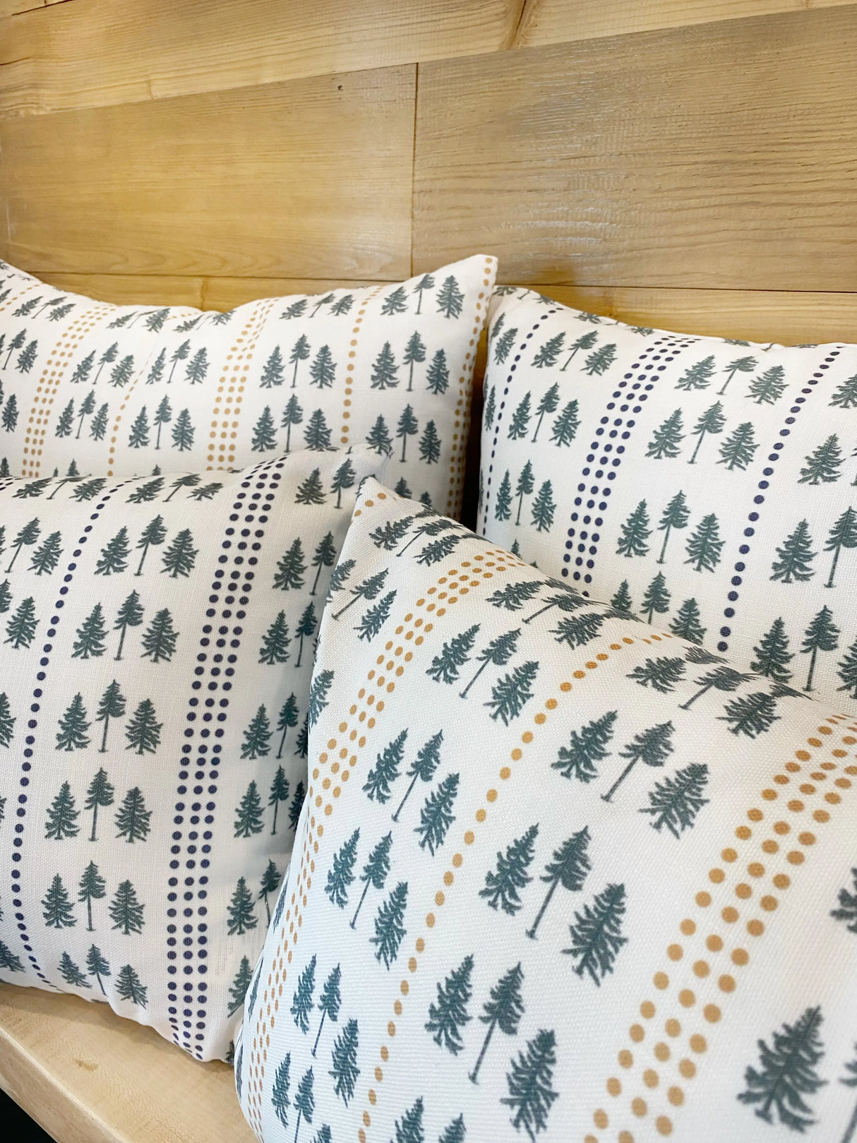 Three Pines® by The Woods Maine® Indoor/Outdoor Pillow | Maine Made - The Woods Maine