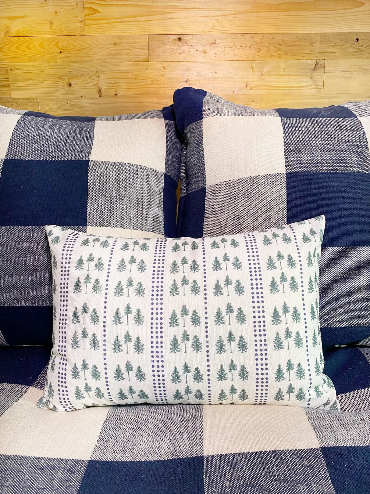 Three Pines® by The Woods Maine® Indoor/Outdoor Pillow | Maine Made - The Woods Maine