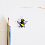 Tiny Bee Sticker - Laura King Paints - The Woods Maine