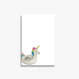 Unicorn Floatie Notepad - Emmy + Olly - The Woods Maine