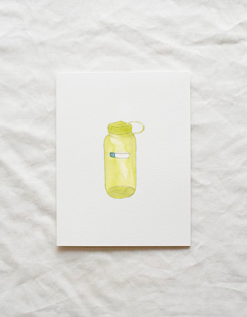 Water Bottle Card - Little Ivy Paper Goods