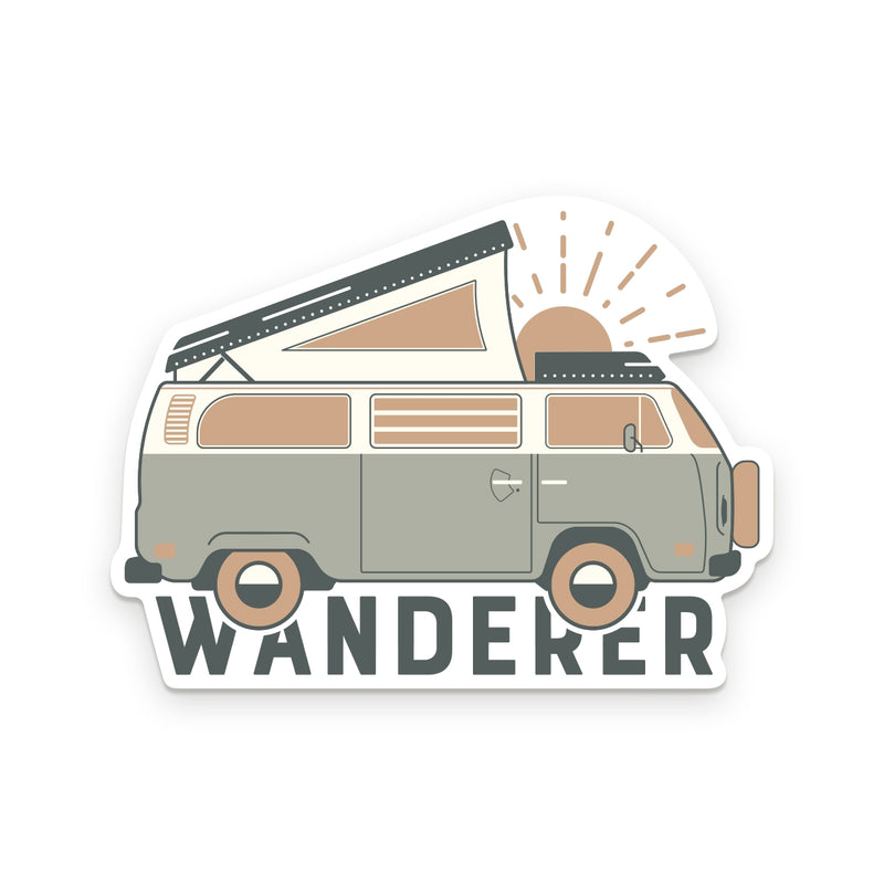 Wanderer Sticker - Ruff House Print Shop