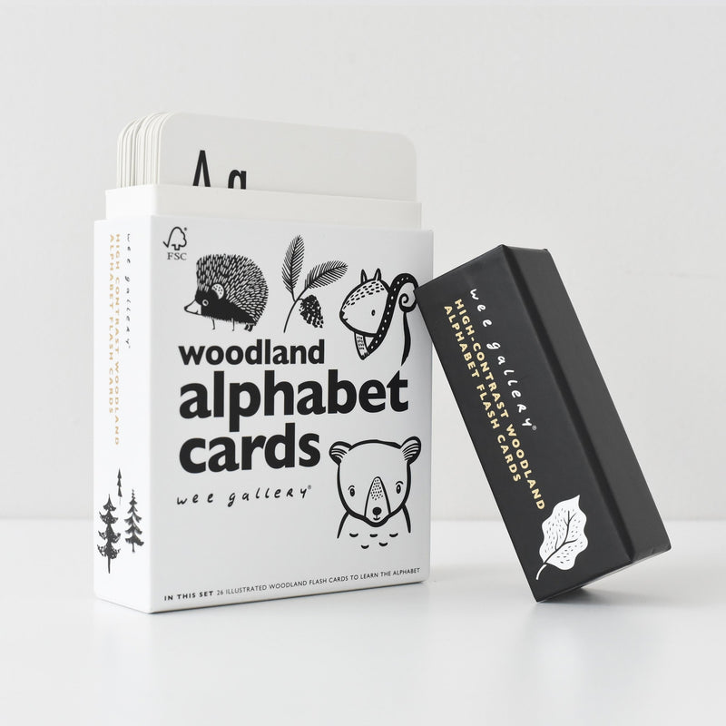 Woodland Alphabet Cards - Wee Gallery
