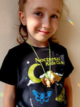 Marlo the Owl with Glow in the Dark Star Necklace -  Gunner & Lux