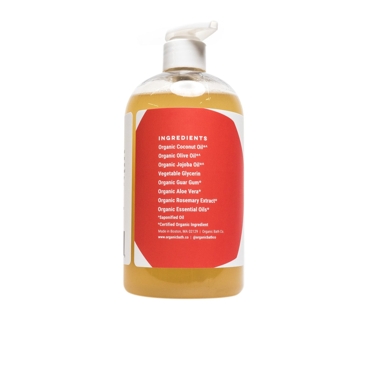 Zesty Morning Body Wash - Organic Bath Co