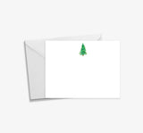 Pine Tree Flat Notecard Set - Emmy + Olly | Maine Pine Tree Stationary