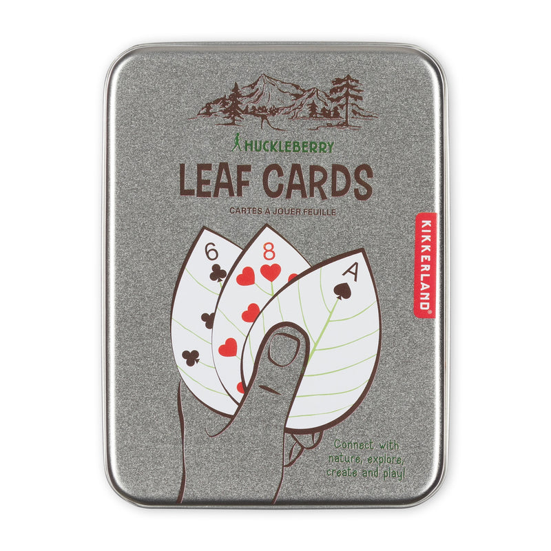 Huckleberry Leaf Cards - Kikkerland