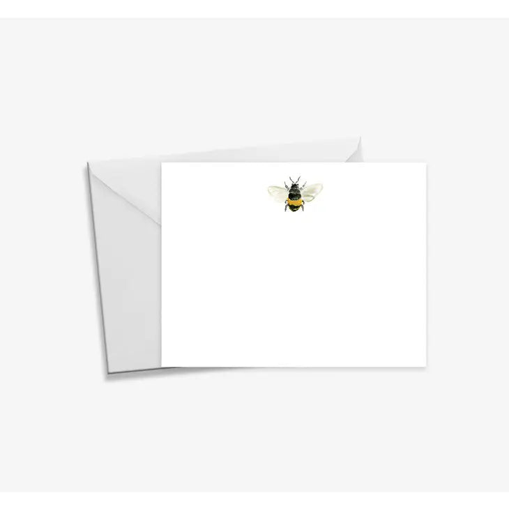 Honey Bee Flat Notecard Set - Emmy + Olly