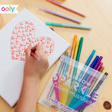 Rainbow Sparkle Glitter Markers - Ooly