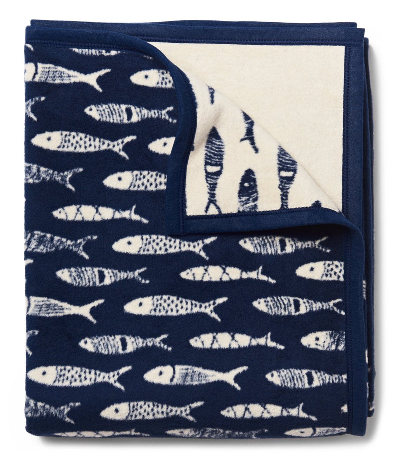 Herring Run Navy Original Blanket - Chappy Wrap
