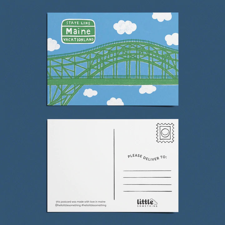 Maine Vacationland Postcard - Little Something Co.