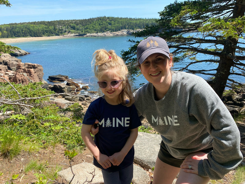 My Maine: Adult Maine Crewneck Sweatshirt (Available in Two Colors) | Maine Made